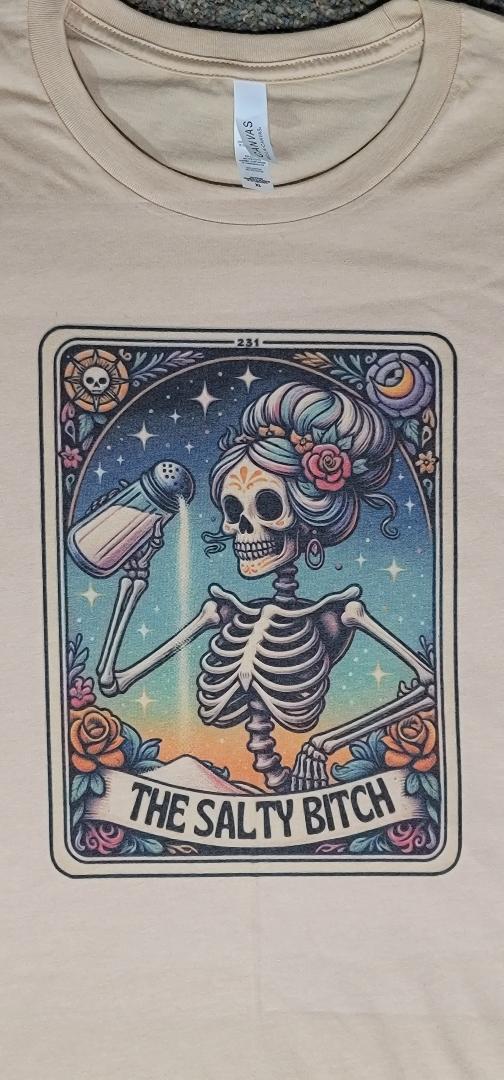 Tarot shirt - The Salty Bitch short sleeve