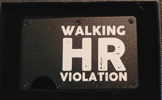 Walking HR Violation wallet