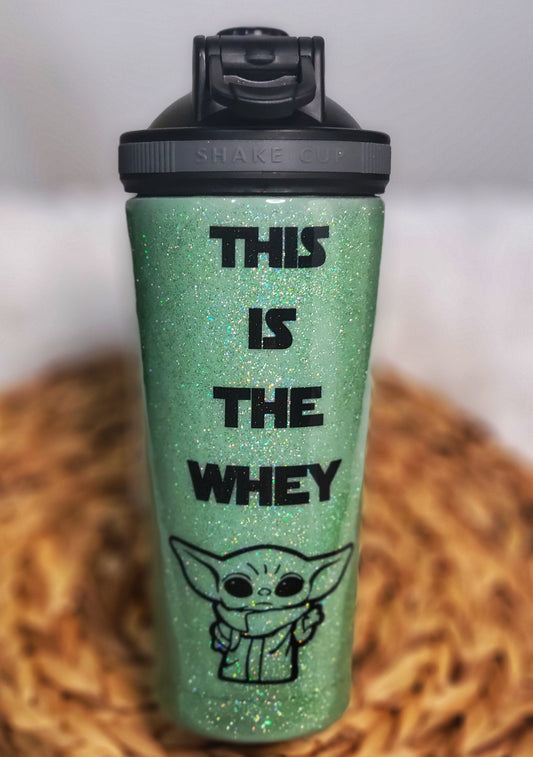 This is the Whey Protein Shaker