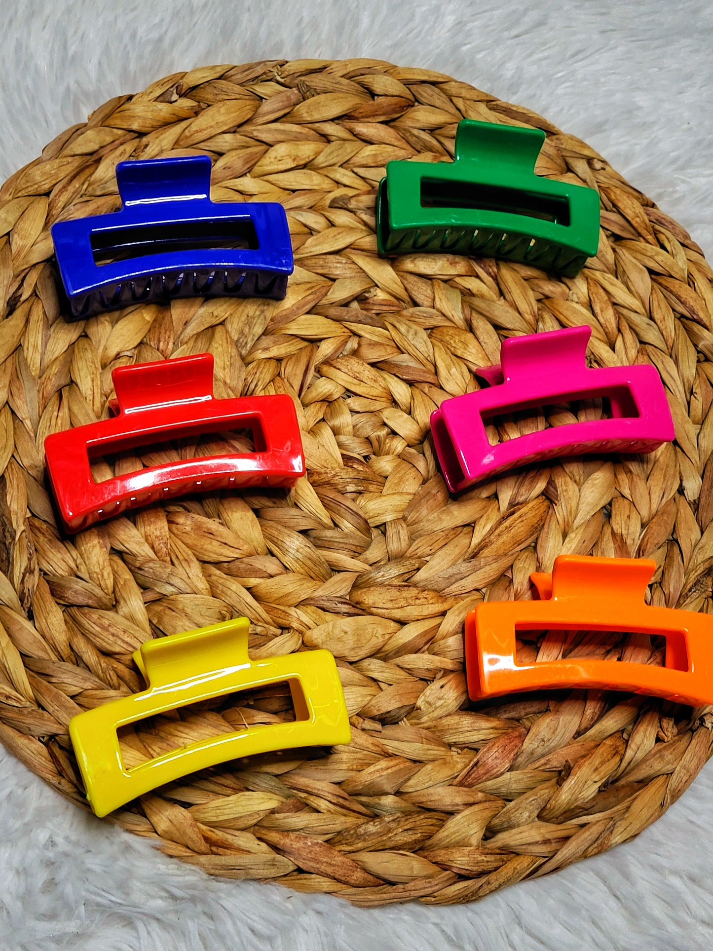 Neon Hair Clips